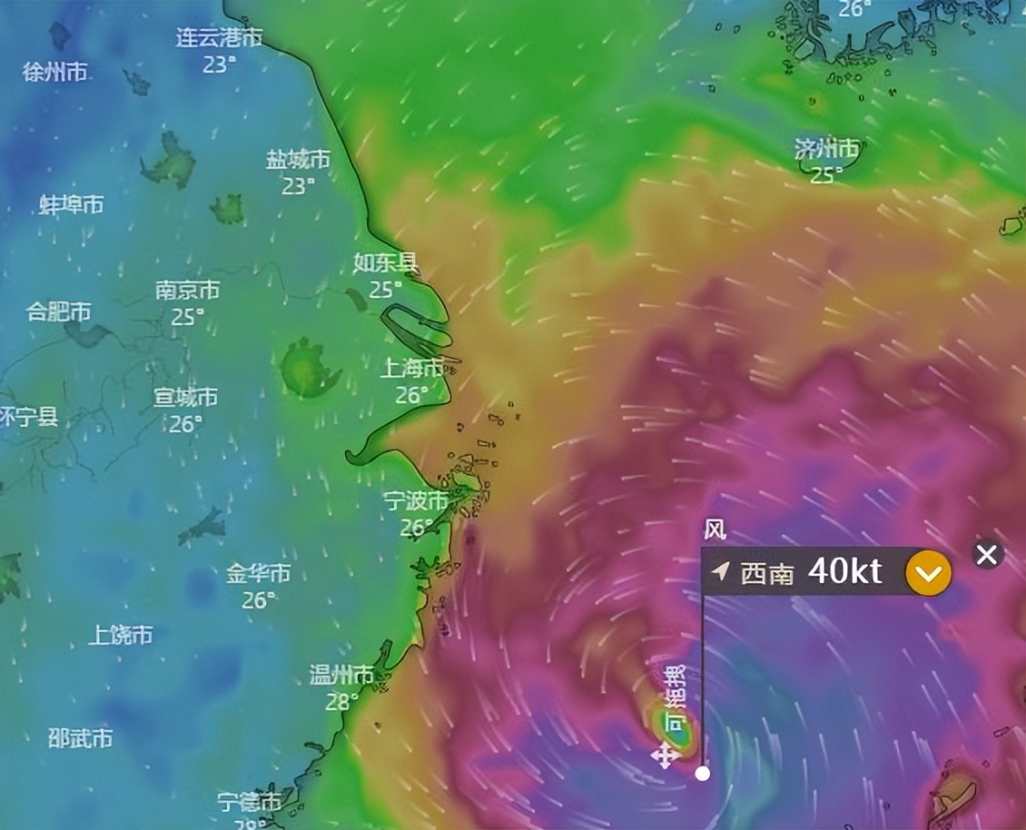 Windy：以动态方式查看实时气象信息