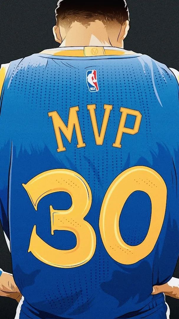 库里壁纸背影漫画(「球星壁纸第63期」:库里漫画壁纸,请拿走你偶像的