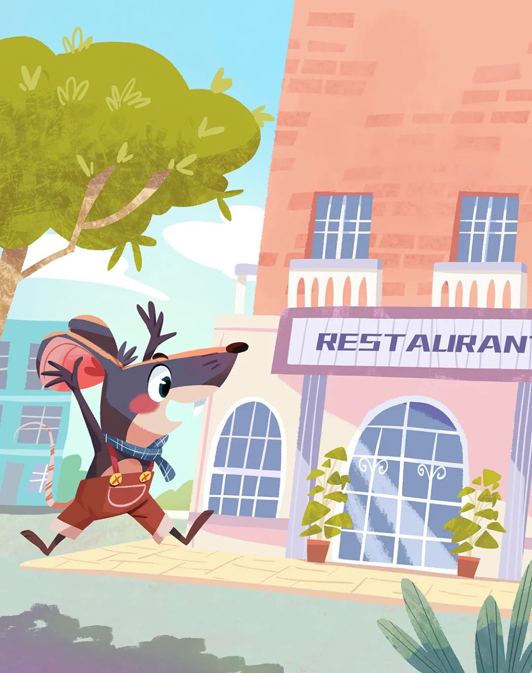 绘本系统课丨最流行的PS扁平纹理绘本风基础课＋提升课来了