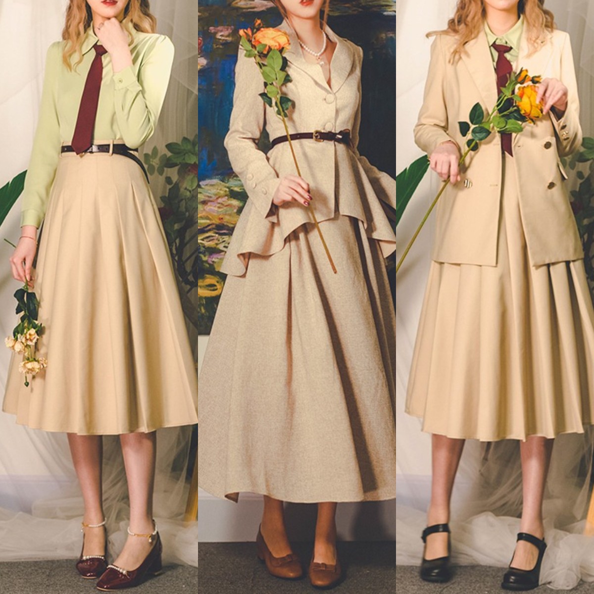 世界上最长的裙子(今年火了一条裙子,叫"法式赫本裙",优雅有气质,美得