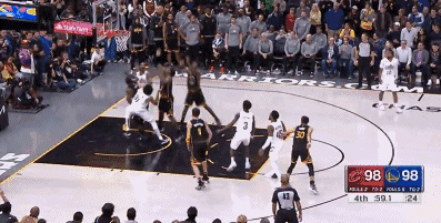 勇士骑士直播NBA（连场40+库里最后时刻连拿8分逆转锁胜局勇士106-101战胜骑士）