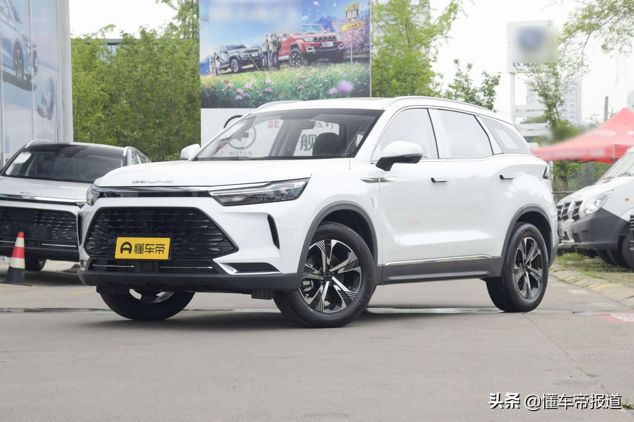 新车预售价1029万元起北京汽车魔方实车到店预计7月底上市