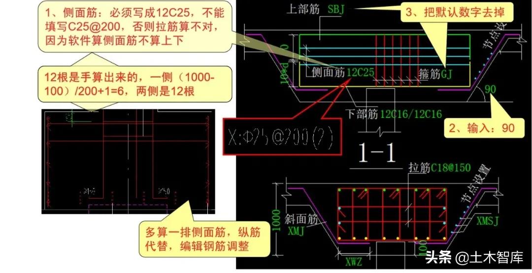 非常规承台的识图和软件处理技巧