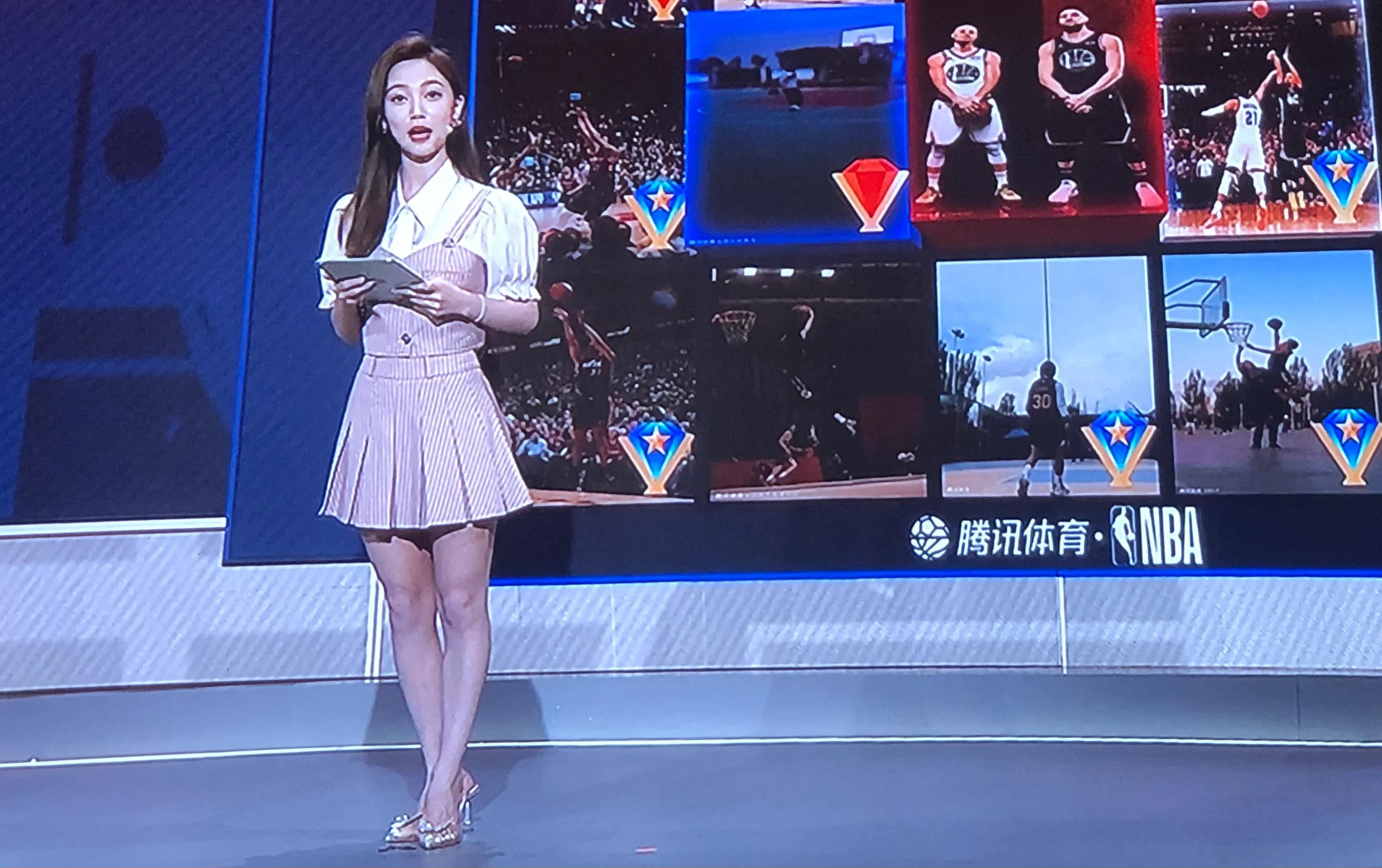nba 腾讯女主播有哪些（腾讯NBA最美6个女主播，六朵金花！央视要加油啊）