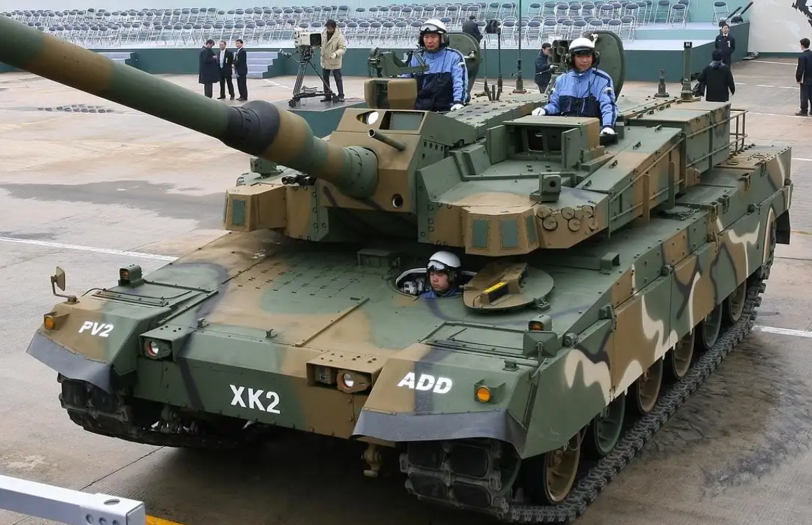 韩国2比0德国多少人买了(韩国产能要不够,波兰狂买1000辆k2坦克,仅2