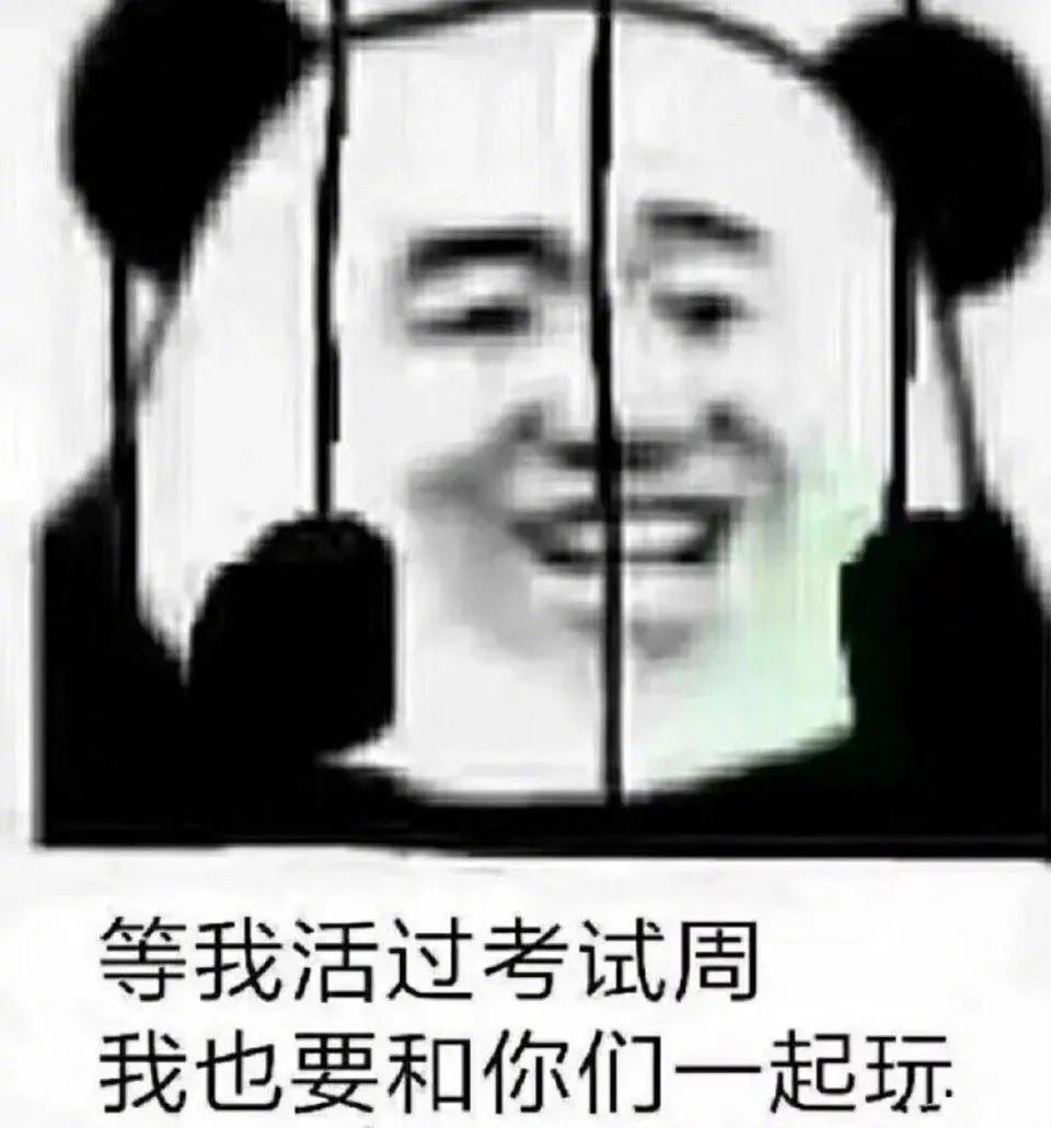 考试前复习的表情包笑死人