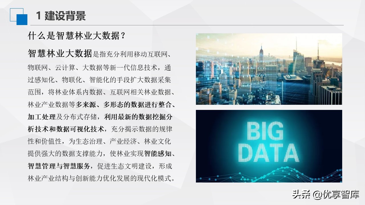 智慧林业生态大数据云平台建设方案（PPT）