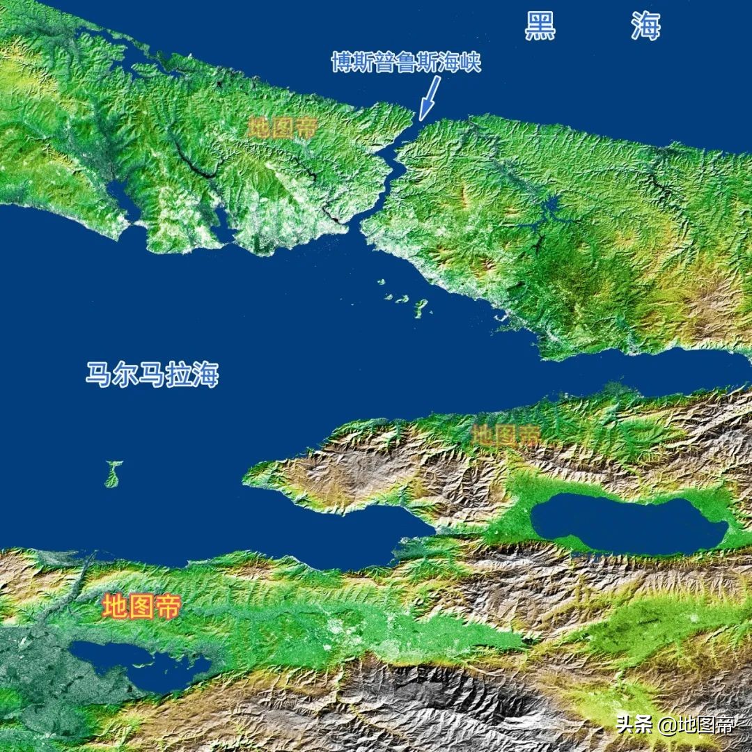 土耳其地形地貌图图片