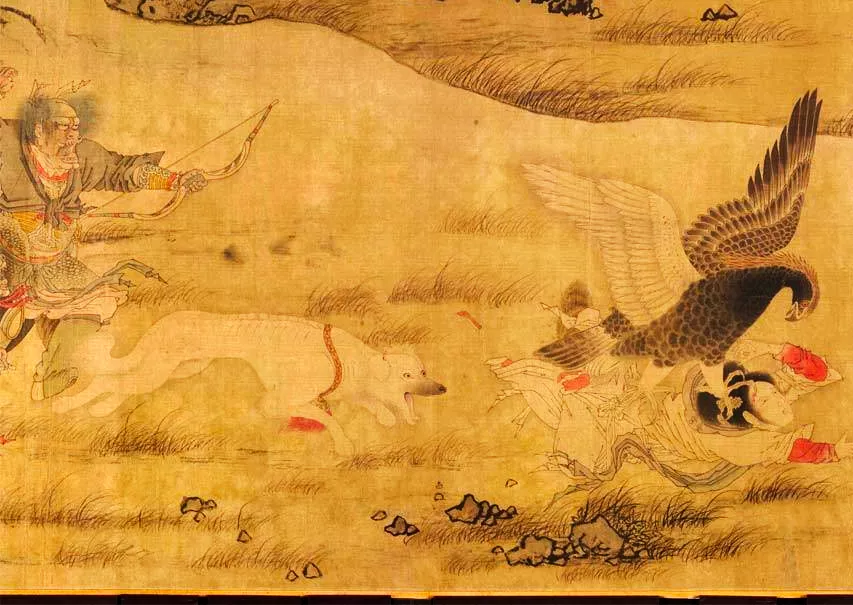 没错,哮天犬正是一条纯白色的中国细犬