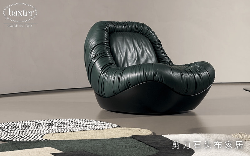 意大利家具Baxter｜具有藝術感設計的單人沙發