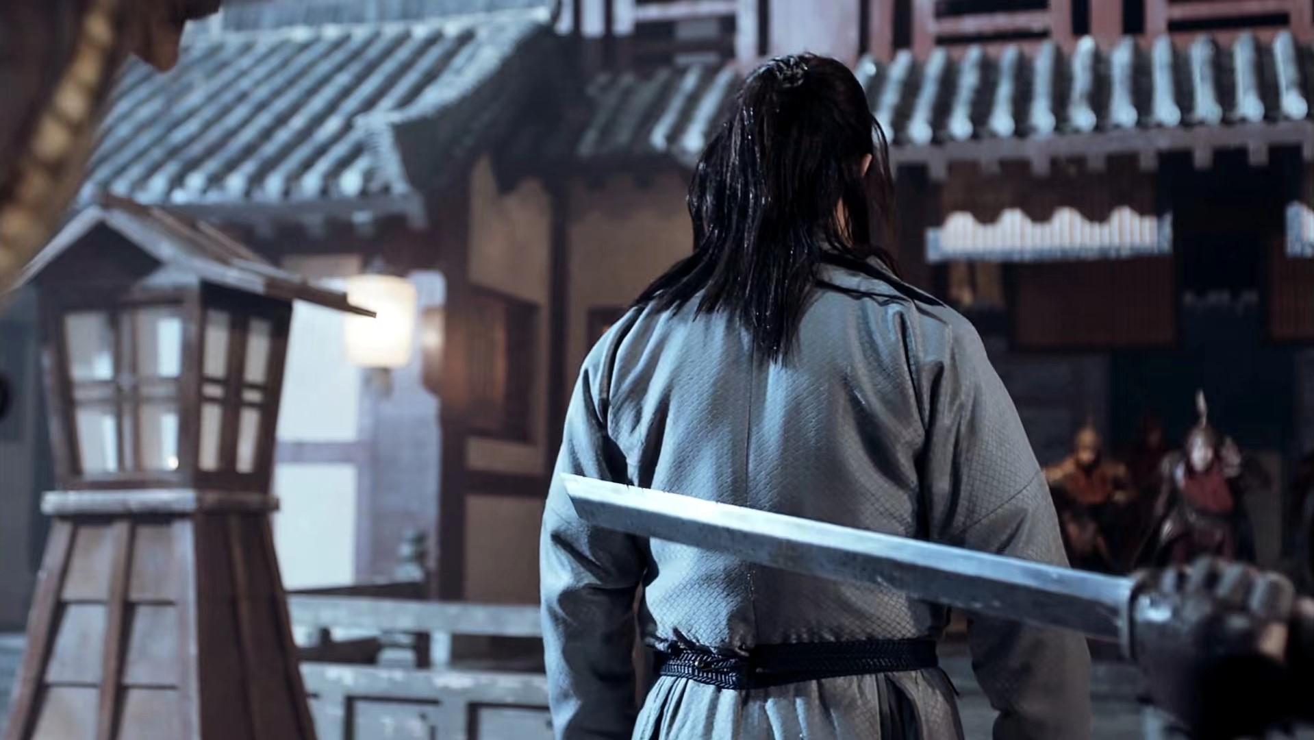 “将夜”电视剧敢把后背交给别人的精彩一战