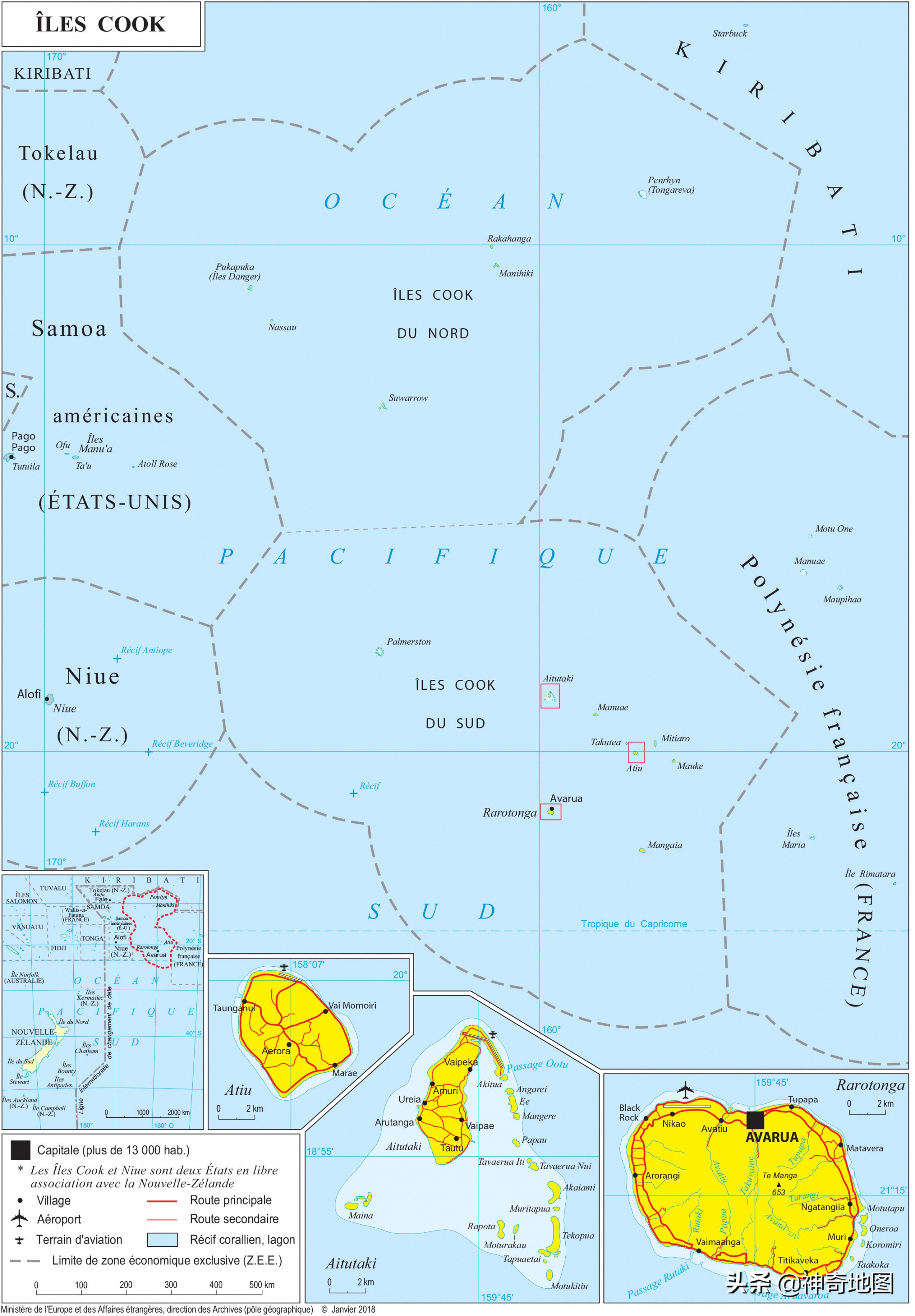 库克群岛简介(乱谈岛屿 (109)库克群岛（Cook Islands）南太平洋的小天堂)