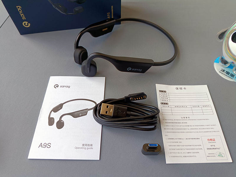 sanag 塞那 A9S 骨传导无线运动蓝牙耳机打造健康安全舒适体验