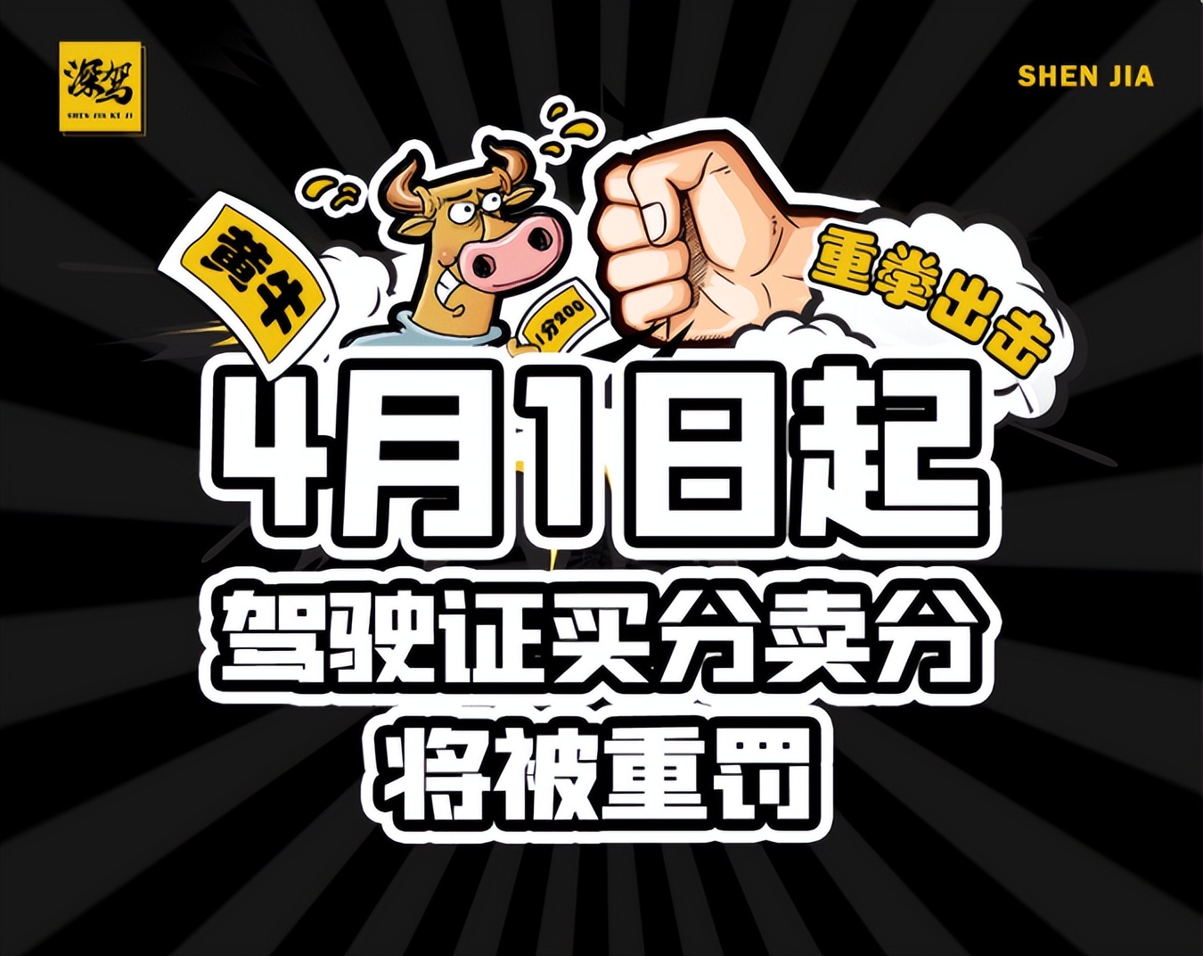 “买分卖分”被重罚，租赁车辆违章自主处理迫在眉睫