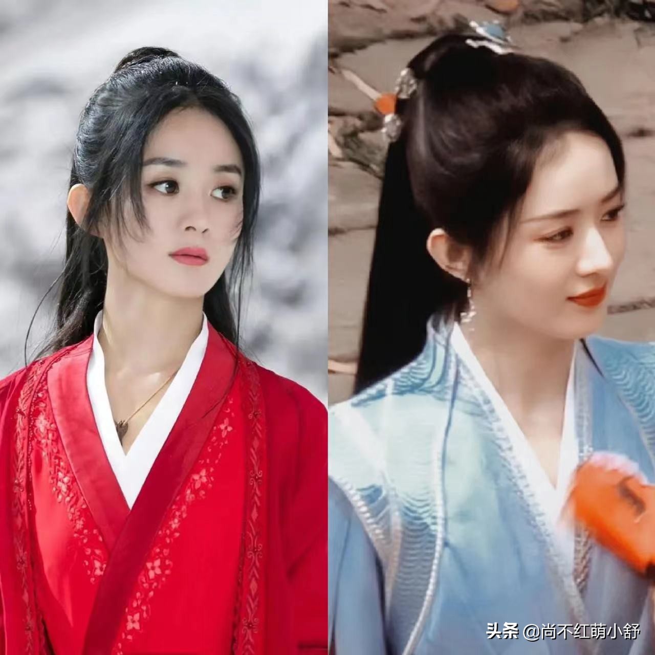 露手臂、高马尾？看了赵丽颖《与凤行》的古装造型，我揪心了