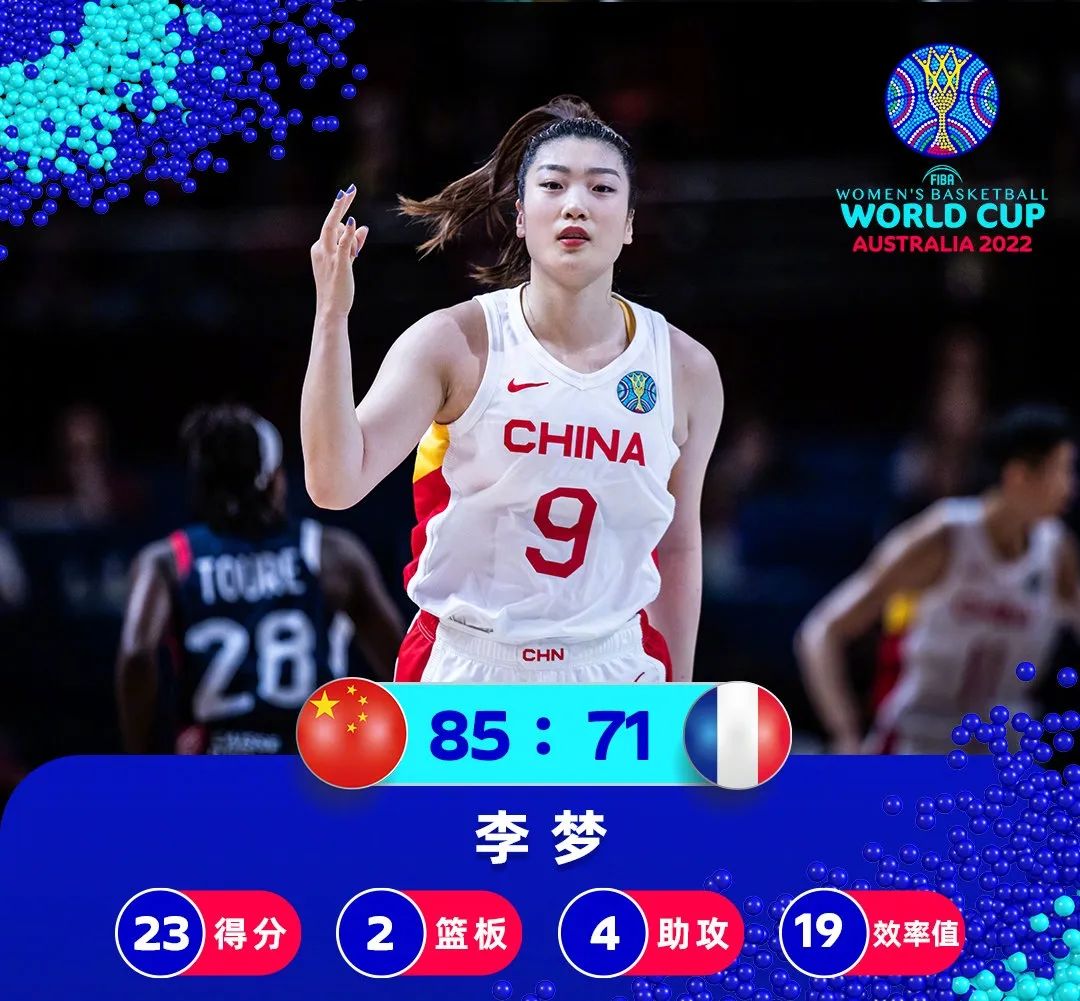 FIBA女篮世预赛实力榜(23 4！李梦排名MVP第一！中国女篮半决赛打澳大利亚)