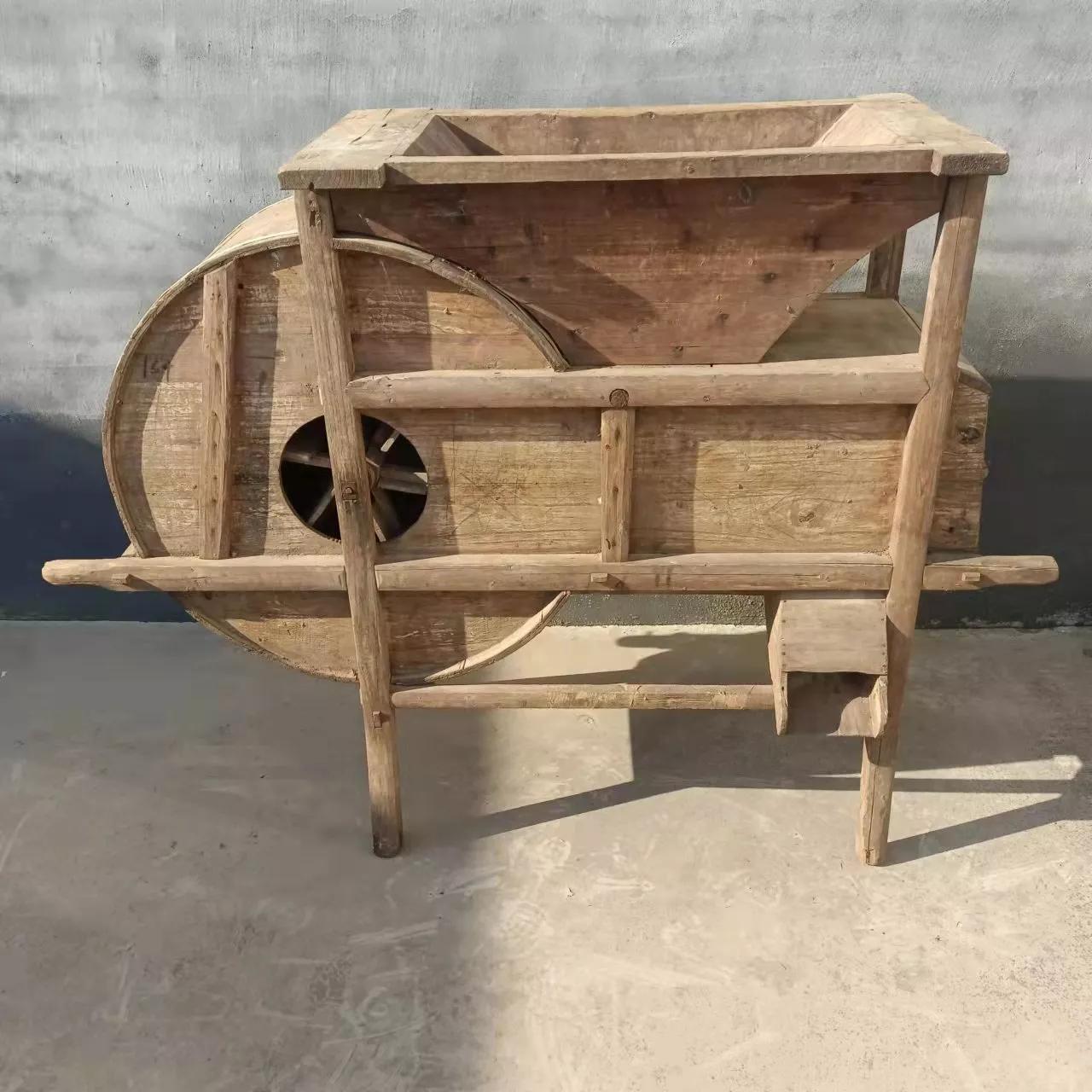 4,连枷:传统农业产物油菜脱粒的工具!