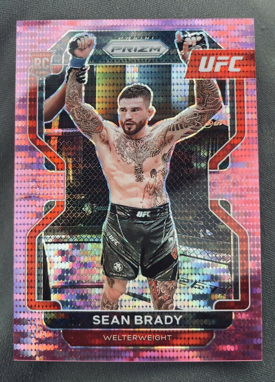 prizm2022世界杯(RC选手能力值测评！2022 Panini Prizm UFC MMA Cards)