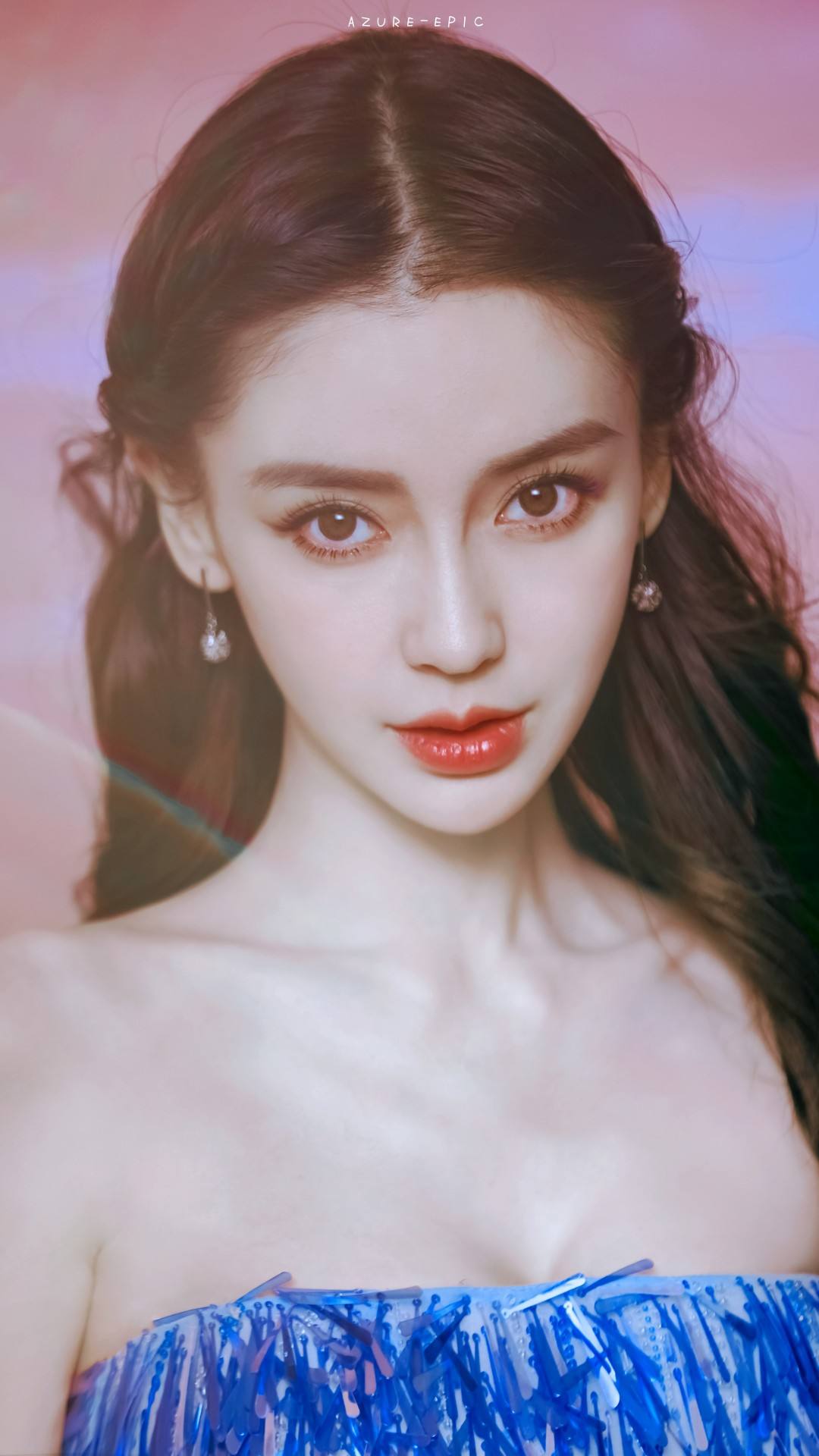 混血儿杨颖，宛如人间天使