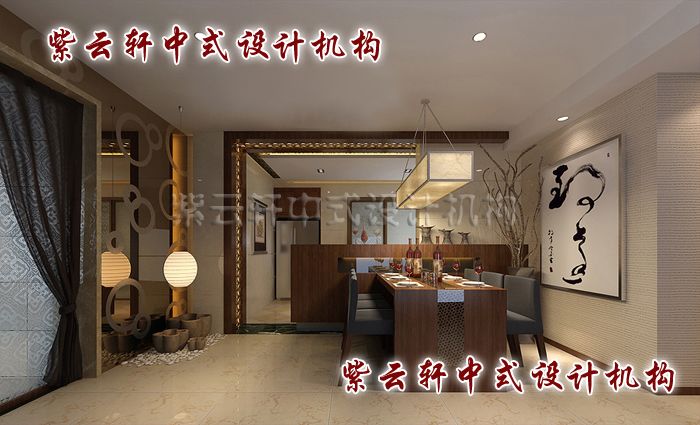 中式装修设计-上海案例之中式的随性