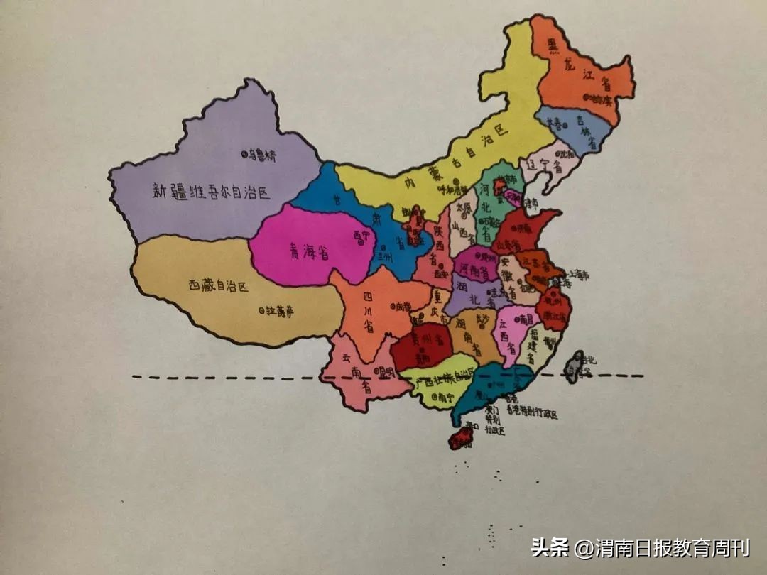 开脑洞:学生记不住中国行政区划,瞅这里