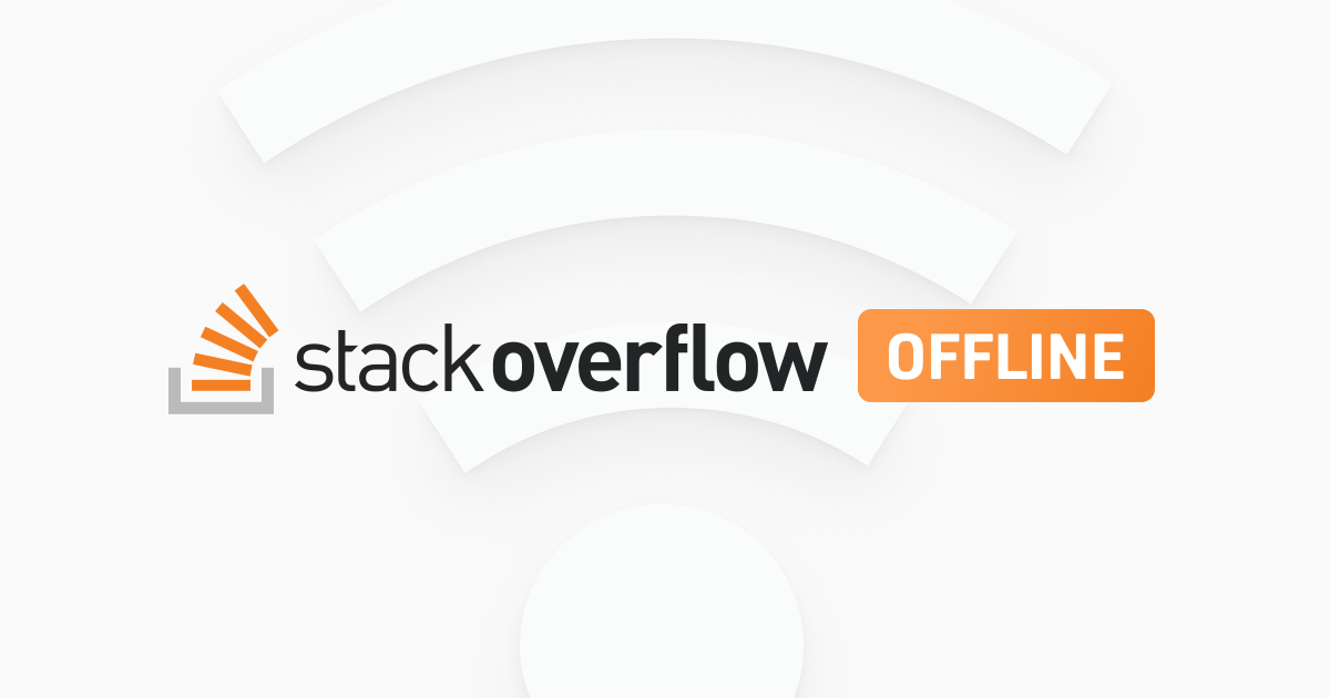 Stack Overflow 宣布推出离线版本，没网也能查代码错误了