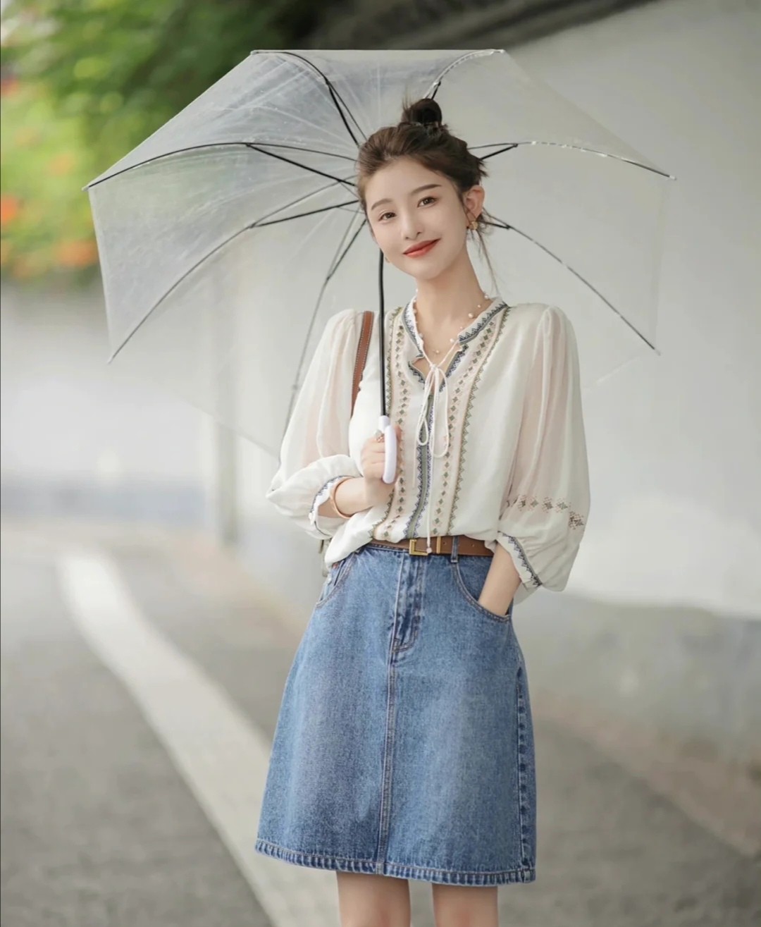 小清新图片唯美简约女(小清新夏日优雅穿搭来袭) - 赤虎壹号