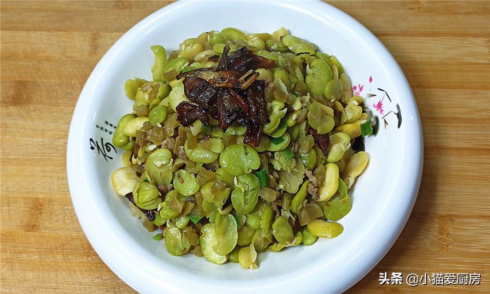 图片[13]-【葱油酸菜蚕豆】做法步骤图 带着酸味的下饭菜 是春天独有的-起舞食谱网