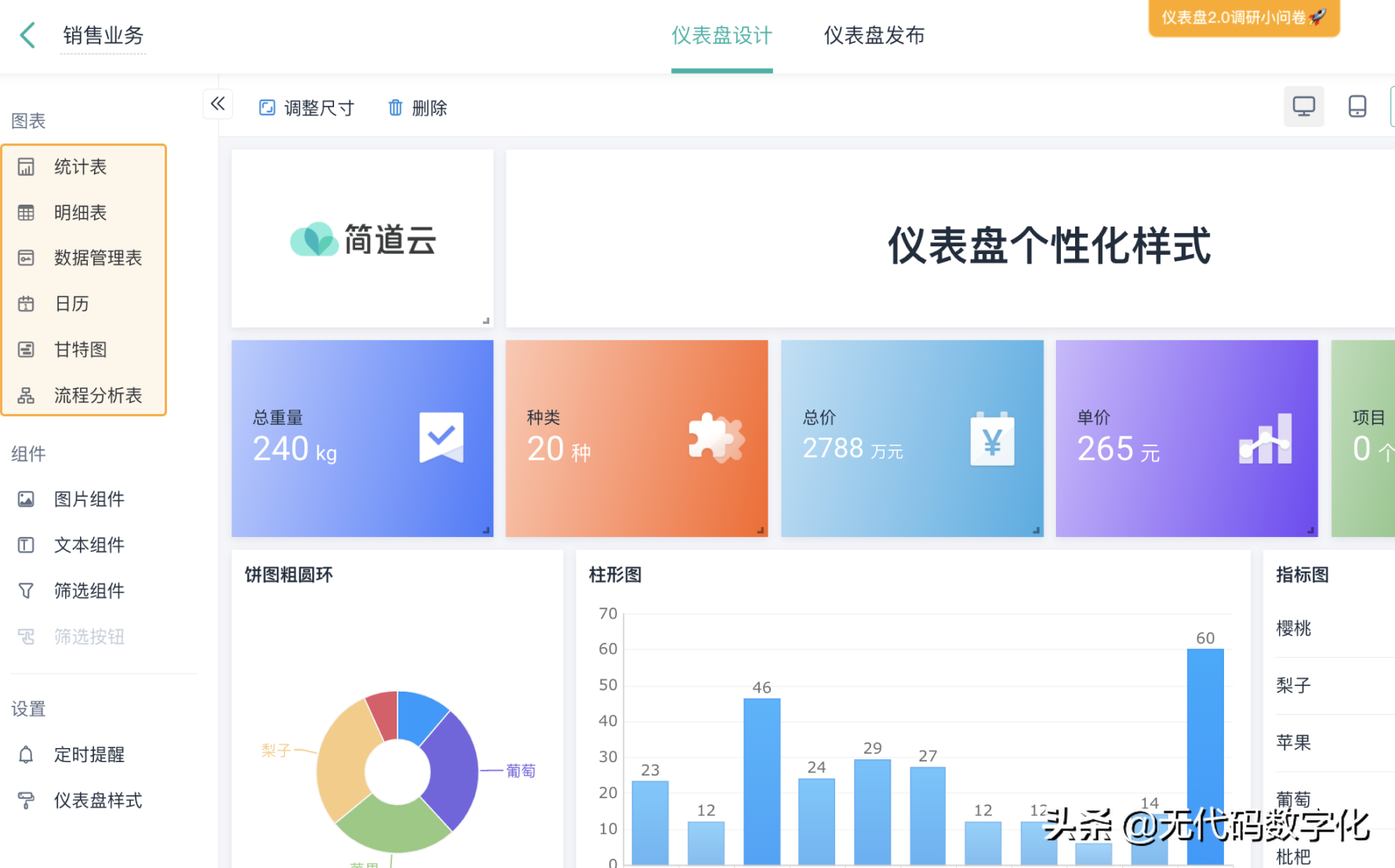 無代碼開發平臺功能對比