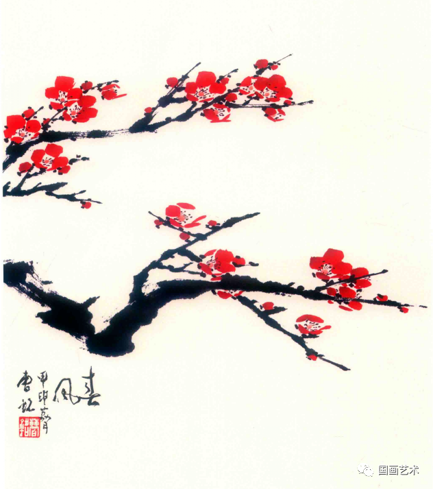 梅花树简笔画（图文讲解梅花树的最简单画法）