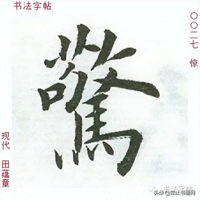 田蕴章书法作品欣赏-自题日展画集