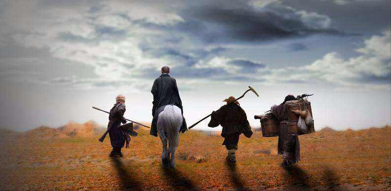 星观西游，青狮精没闹过天宫，大鹏也打不过猴子