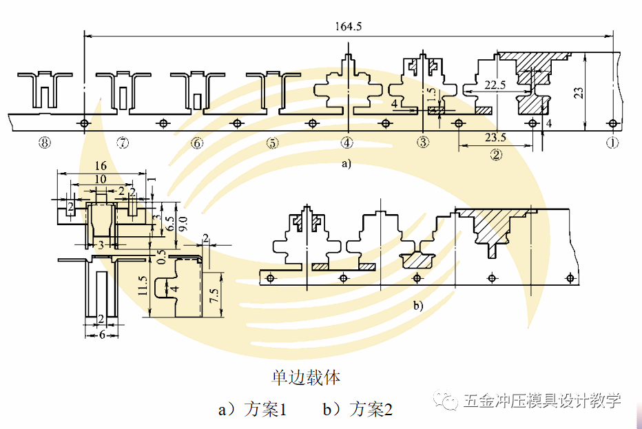 多工位精密自动级进模及其排样知识（第一节），值得收藏学习