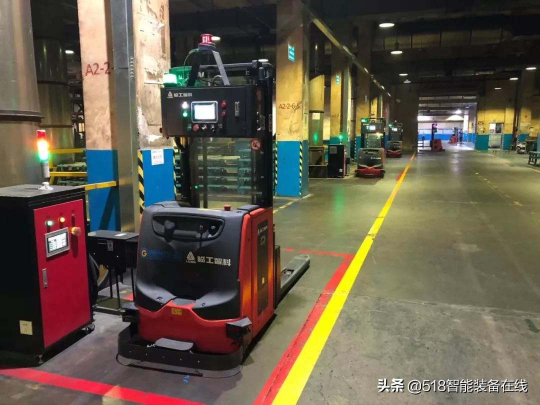 临工智科57台叉车AGV助力某轮胎企业打造智能工厂
