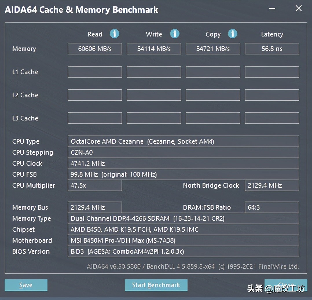 1399元AMD5700G默认频率跑分75万秒酷睿I9K处理器，白嫖显卡17万