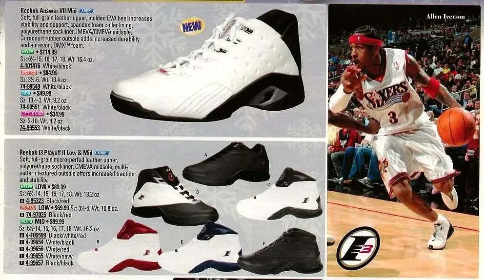 艾弗森球鞋系列(无冠也可奉为信仰的超级巨星!