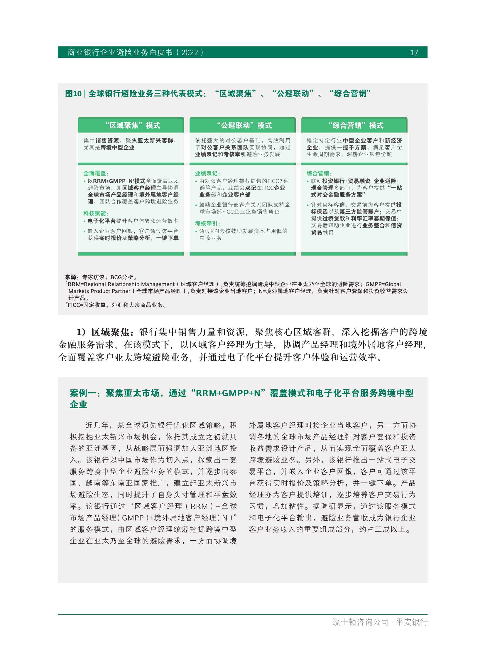 BCG&平安银行：商业银行企业避险业务白皮书2022