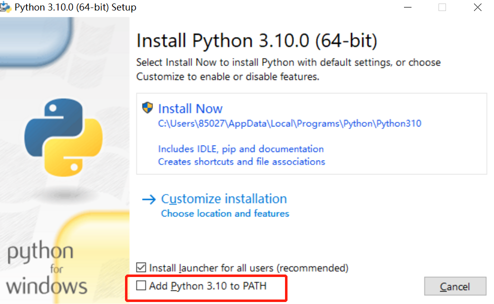 python代码学习1-安装