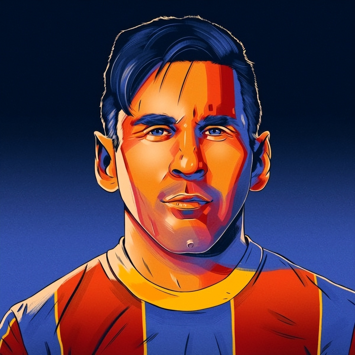 梅西世界杯情头（世界杯 - 梅西头像）