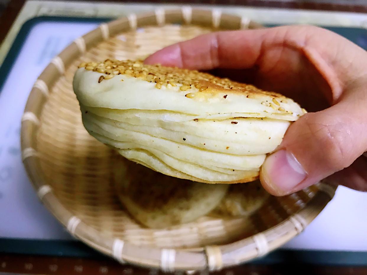 图片[18]-【椒盐千层饼】做法步骤图 层次分明 凉了也不硬-起舞食谱网