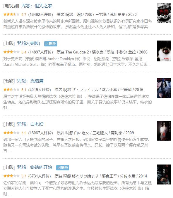 同样是恐怖片，把《咒怨》和《午夜凶铃》放在一起，差距就出来了