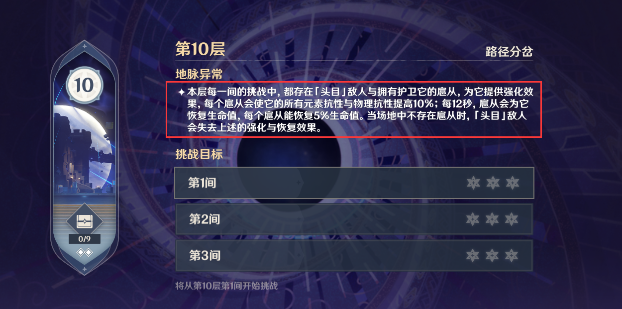 3版本「深境螺旋」过关攻略,深渊通关技巧阵容搭配详解