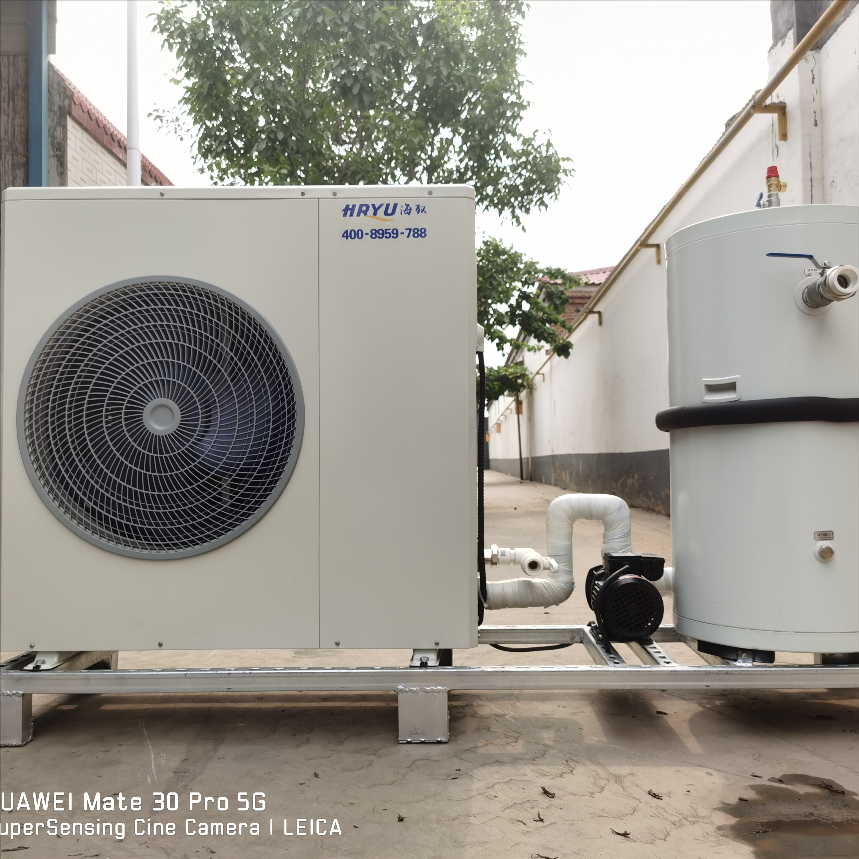 空气能热泵热水器设备安装方法