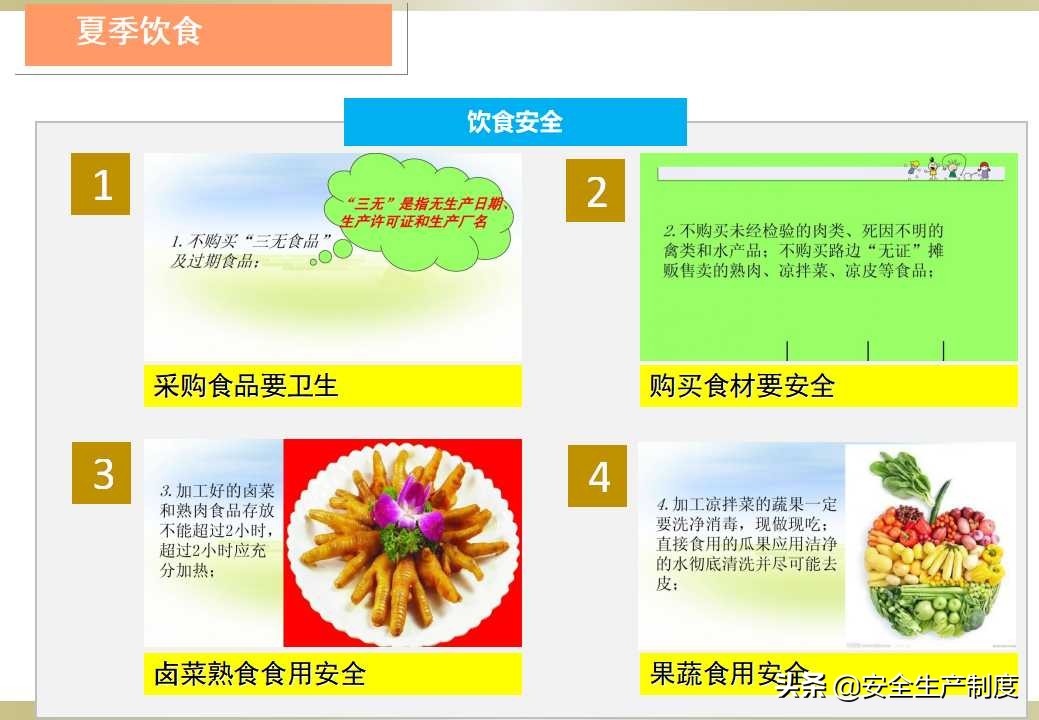 夏季安全生产培训（23页）