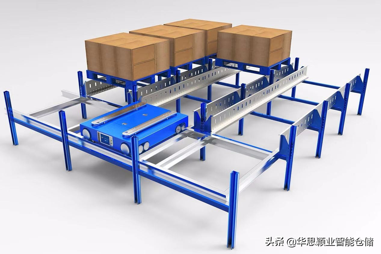 智能四向穿梭车和四向车货架