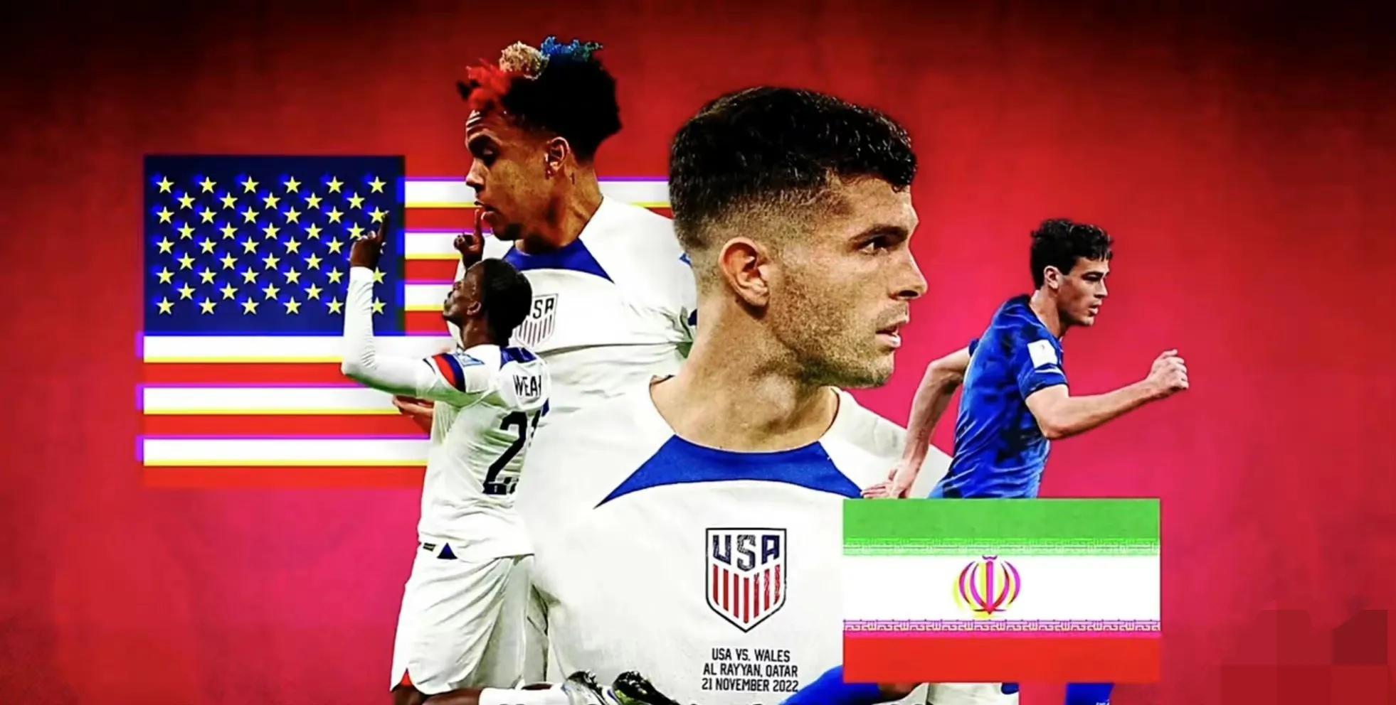 预测比分世界杯(2022世界杯：11-30 伊朗vs美国（含比分预测）)