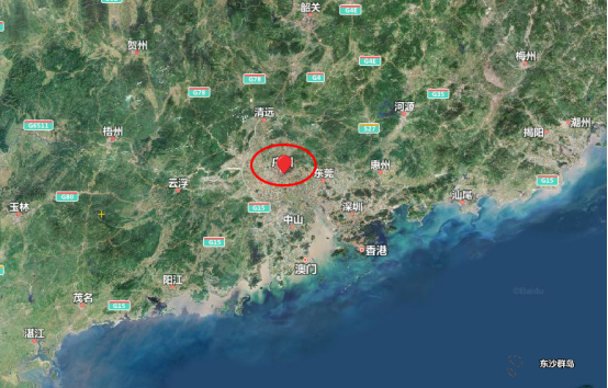 卫星云图看广东值得上的5所大学,暨南、华南理工、华南师范皆上榜