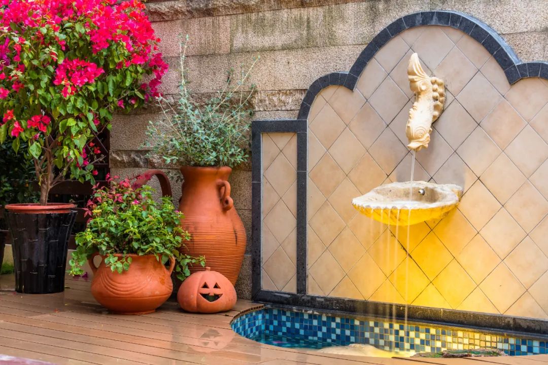 打造一个水景，让流水叮咚入梦来