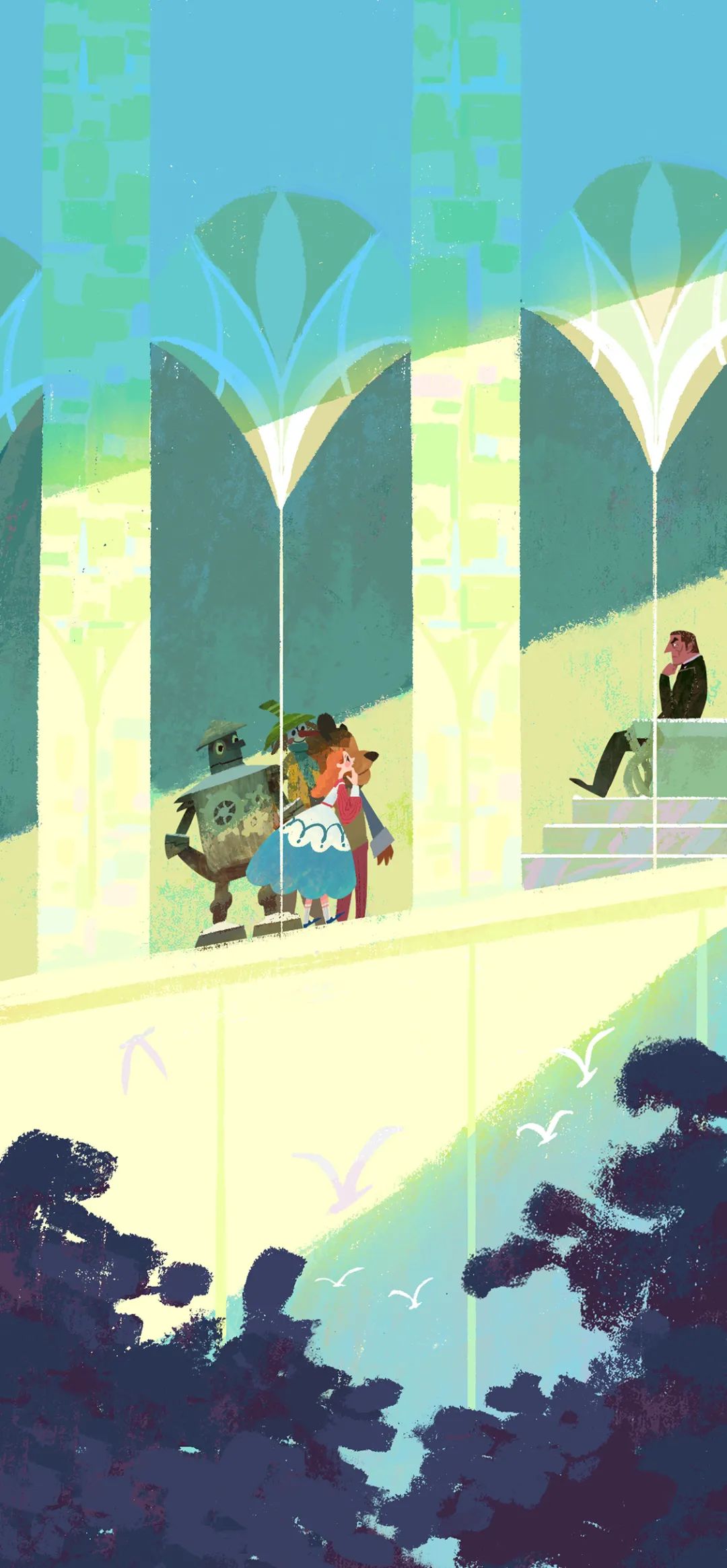 绘本系统课丨最流行的PS扁平纹理绘本风基础课＋提升课来了