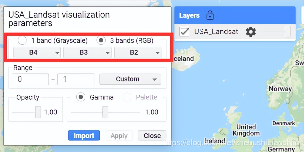 Google Earth Engine谷歌地球引擎GEE栅格图层可视化代码的嵌入操作